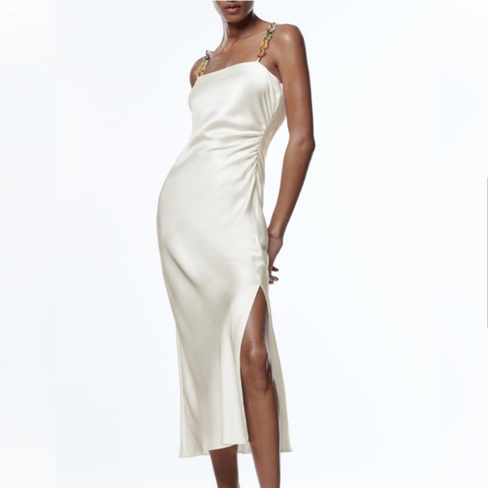 Zara Satin dress